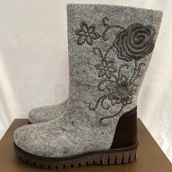 Azura by Spring Step Wool Mid Boots - Nehal - Picture 2 of 8